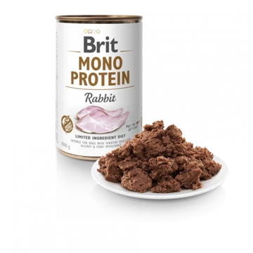 Brit Mono Protein Nyúl konzerv - 400G