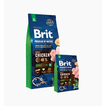 Brit Premium by Nature Adult Extra Large Adult Chicken 15 kg