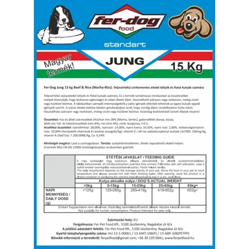 Fer-Dog JUNG - 15KG