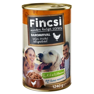 FINCSI Dog Konzerv - SZÁRNYAS - 12 x 1240G