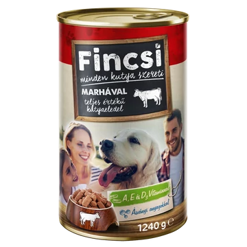 FINCSI Dog Konzerv - MARHA - 12 x 1240G