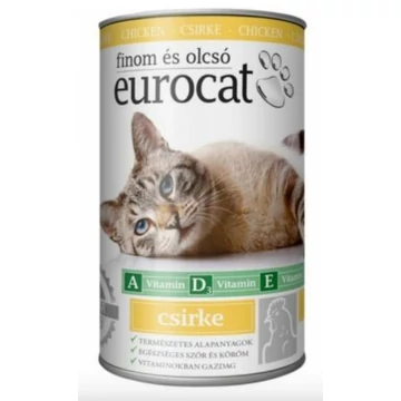 Euro Cat Konzerv - CSIRKE - 24 x 415G
