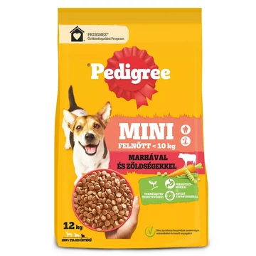 Pedigree Mini Adult - MARHA / ZÖLDSÉG - 12 KG