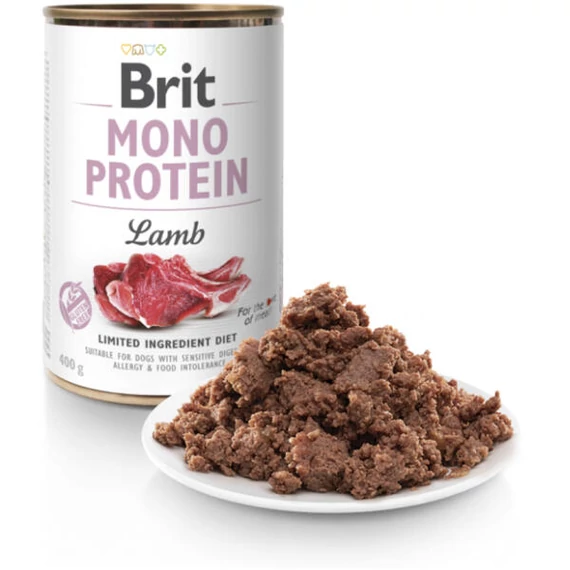 Brit Mono Protein Bárány konzerv -  400G