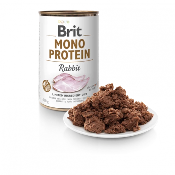 Brit Mono Protein Nyúl konzerv - 400G